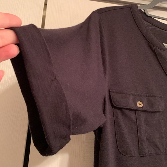 Sonoma, Henley style V-neck top, size XXLarge, EUC - Picture 2 of 7